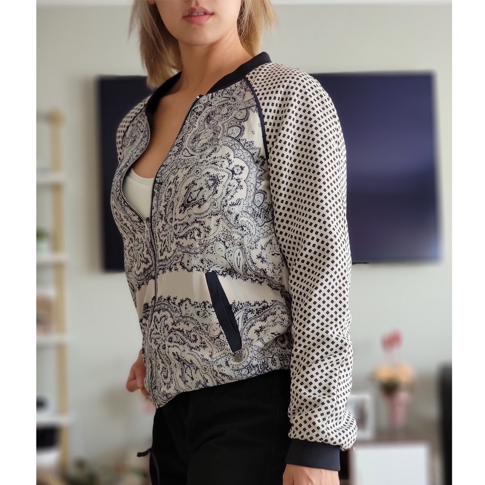 SCOTCH & SODA REVERSIBLE BOMBER JACKET